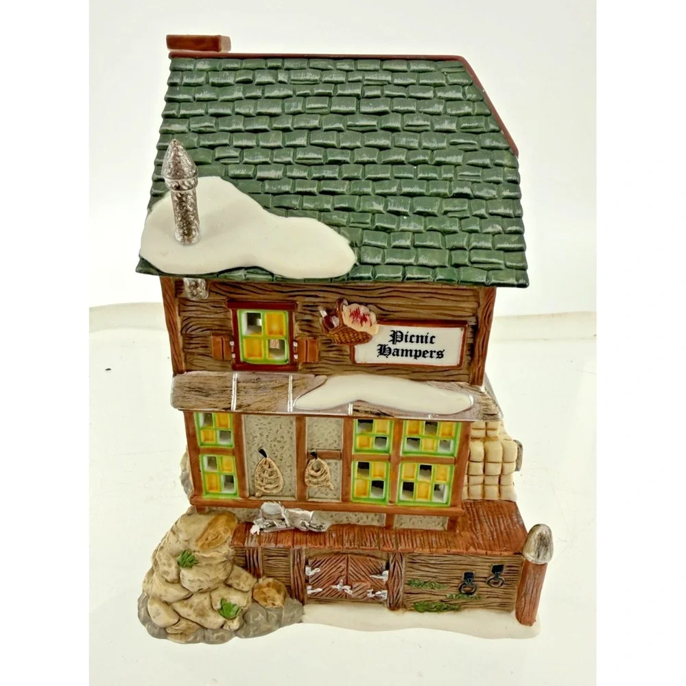 Department 56 Dickens Village Regent's Park Punt Rental‎ Porcelain Building